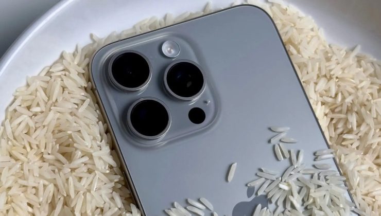 Telefonunuz ıslak ve açılmıyor mu? Apple’dan pirinç uyarısı geldi