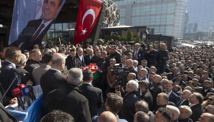 Binler TÜRK-İŞ Genel Başkan Yardımcısı Pevrul Kavlak’ı son yolculuğuna uğurladı