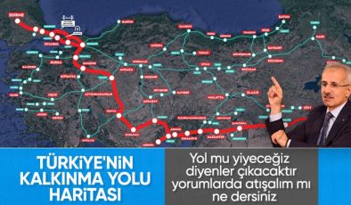 Bakan Abdulkadir Uraloğlu önemini anlattı: İşte Kalkınma Yolu’nun yurt içi güzergahı