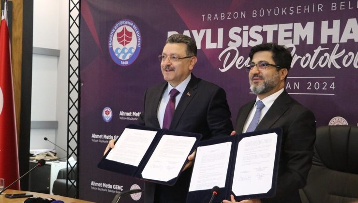 Trabzon’da ‘Hafif Raylı Sistem Projesi’ hayata geçiriliyor