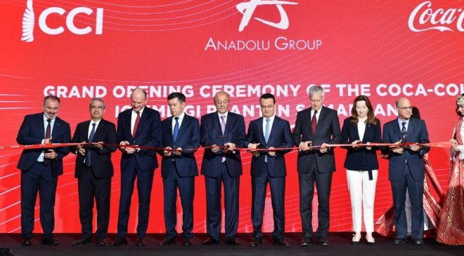 Anadolu Grubu Özbekistan’da 4’üncü Coca-Cola fabrikasını açtı